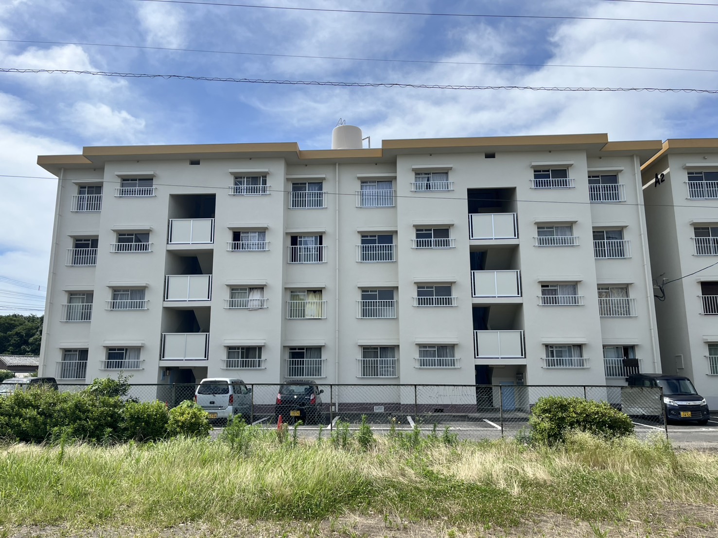 竹松アパート 外壁改修工事（長崎県大村市）